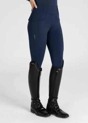 Maximilian Téli Pro Lovas Leggings (tengerészkék), XXS