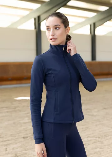 Maximilian Vera Fleeced Jacket (tengerészkék)