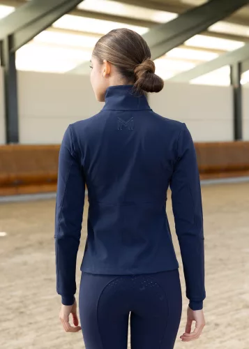 Maximilian Vera Fleeced Jacket (tengerészkék)