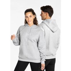   Maximilian Icon Oversized kapucnis pulóver - világosszürke, XS