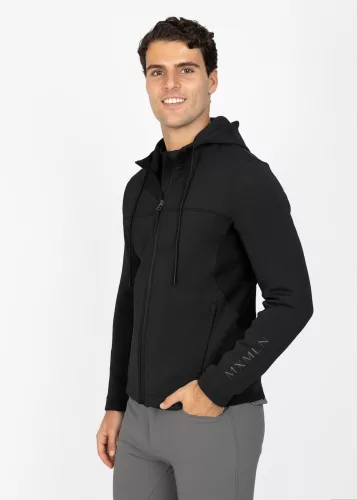 Maximilian Club Zip Hoodie (fekete), S