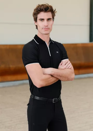 Maximilian Core Póló (fekete)