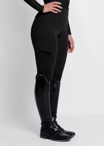 Maximilian Tech Riding Leggings (fekete)