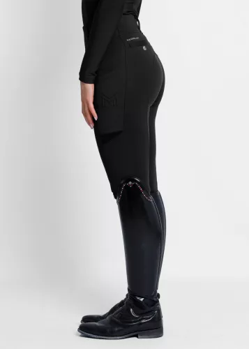 Maximilian Tech Riding Leggings (fekete)