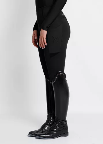 Maximilian Tech Riding Leggings (fekete)