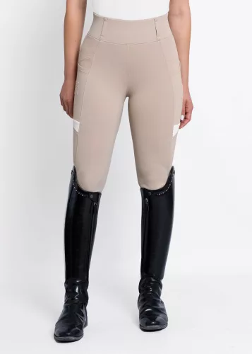 Maximilian Tech Lovas Leggings (bézs)