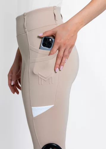 Maximilian Tech Lovas Leggings (bézs)