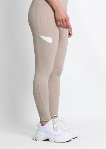 Maximilian Tech Lovas Leggings (bézs)