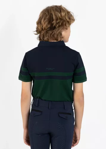 Maximilian YR Glee galléros póló - zöld, 5XS