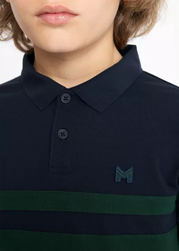 Maximilian YR Glee galléros póló - zöld, 5XS