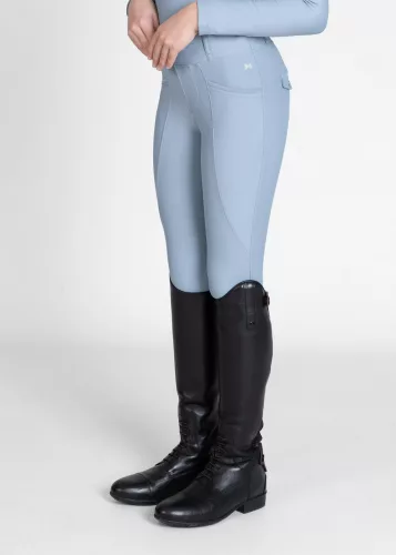 MAXIMILIAN YR Pro Riding Leggings (Full Grip) - Aqua, 5XS