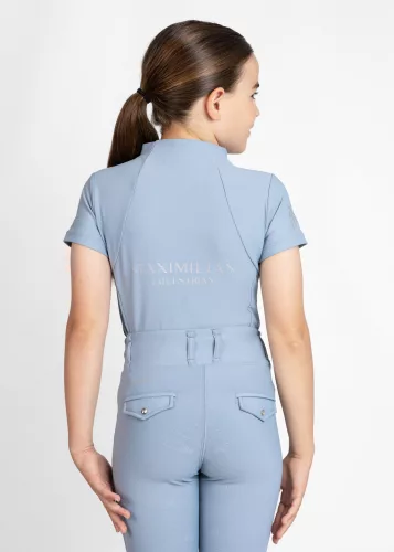 Maximilian YR Rövid Ujjú Alapréteg (aqua), 4XS (125 - 135 cm)