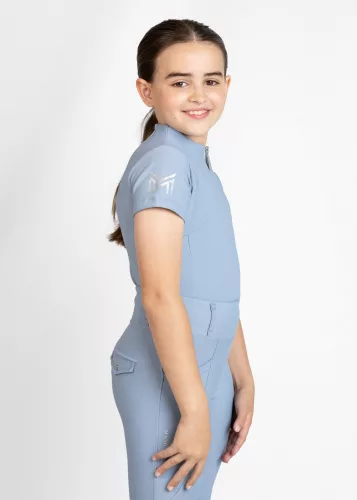 Maximilian YR Rövid Ujjú Alapréteg (aqua), 4XS (125 - 135 cm)