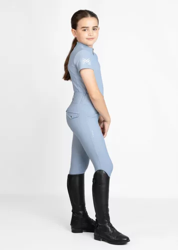 Maximilian YR Rövid Ujjú Alapréteg (aqua), 4XS (125 - 135 cm)