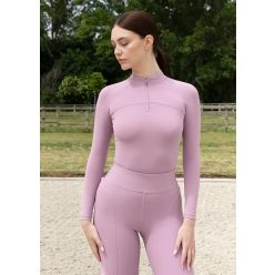   Maximilian Sunblocker hosszú ujjú női lovaglófelső - mauve, XXS