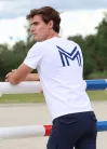 Maximilian Férfi Szimbólum Póló (fehér/kék)