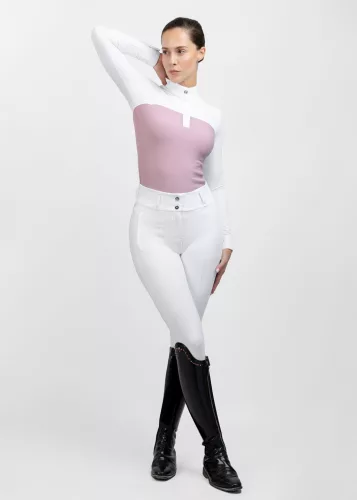 Maximilian Era Hosszú Ujjú Versenypóló (mauve), S
