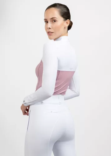 Maximilian Era Hosszú Ujjú Versenypóló (mauve), XL