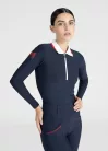 Maximilian Concept Hosszú Ujjú Polo Póló (tengerészkék), XL