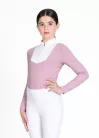 Maximilian YR Sienna Hosszú Ujjú Versenypóló (mauve)