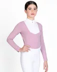 Maximilian YR Sienna Hosszú Ujjú Versenypóló (mauve)