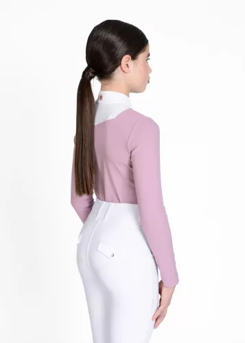 Maximilian YR Sienna Hosszú Ujjú Versenypóló (mauve)