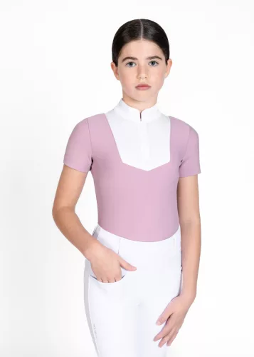 Maximilian YR Sienna Rövid Ujjú Versenypóló (mauve)