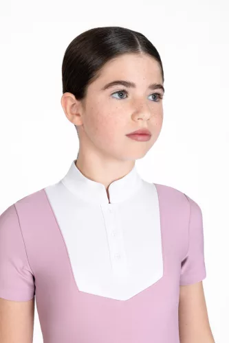 Maximilian YR Sienna Rövid Ujjú Versenypóló (mauve)