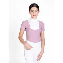 Maximilian YR Sienna Rövid Ujjú Versenypóló (mauve)