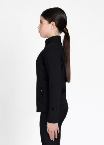 Maximilian YR Vera Fleeces Dzseki (fekete), 4XS (125 - 135 cm)