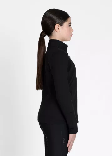 Maximilian YR Vera Fleeces Dzseki (fekete), 4XS (125 - 135 cm)