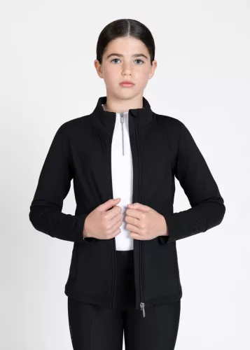 Maximilian YR Vera Fleeces Dzseki (fekete), 4XS (125 - 135 cm)