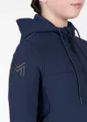 Maximilian YR Club Cipzáras Kapucnis Pulóver (tengerészkék), 4XS (125 - 135 cm)