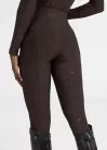 Maximilian Outline Lovagló Leggings (csokoládé), XL
