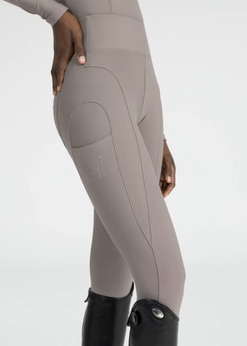 Maximilian Outline női lovaglóleggings - taupe, S
