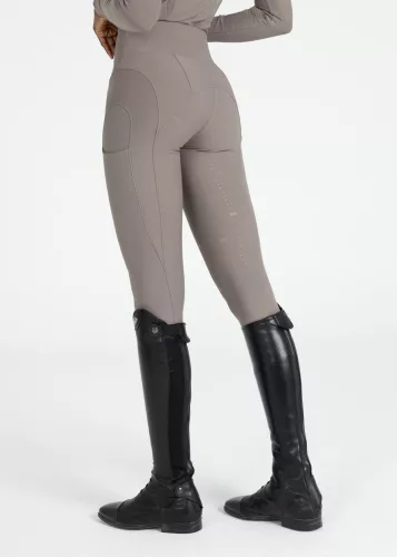 Maximilian Outline Lovagló Leggings (taupe)