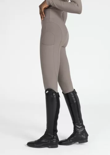 Maximilian Outline Lovagló Leggings (taupe)