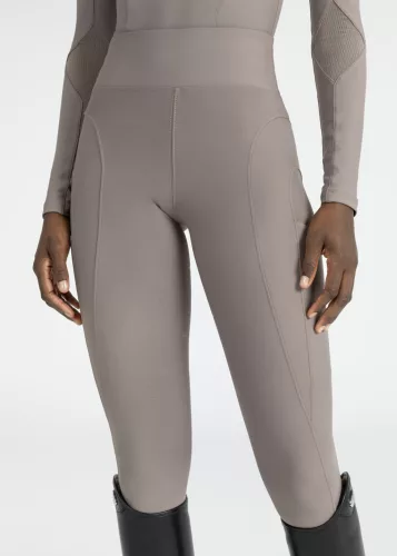 Maximilian Outline Lovagló Leggings (taupe)