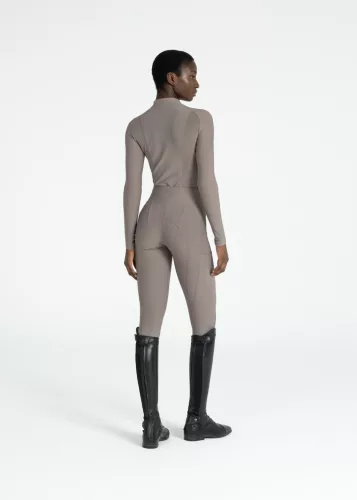 Maximilian Outline Lovagló Leggings (taupe)