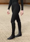 Maximilian Outline Lovagló Leggings (fekete), XXS