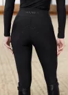 Maximilian Outline Lovagló Leggings (fekete), M