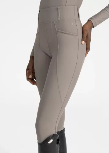 Maximilian Pro lovagló leggings - taupe, XXS
