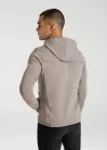 Maximilian Club Zip Kapucnis Pulóver (taupe), XXS