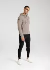 Maximilian Club Zip Kapucnis Pulóver (taupe), M