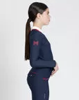Maximilian YR Concept Hosszú Ujjú Póló (tengerészkék), 5XS (115 - 125 cm)
