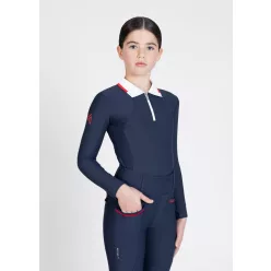   Maximilian YR Concept Hosszú Ujjú Póló (tengerészkék), 3XS (135 - 145 cm)