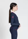 Maximilian YR Concept Hosszú Ujjú Póló (tengerészkék), 3XS (135 - 145 cm)