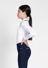 Maximilian YR Concept Hosszú Ujjú Polo Póló (fehér), 3XS (135 - 145 cm)