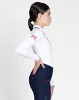 Maximilian YR Concept Hosszú Ujjú Polo Póló (fehér), 3XS (135 - 145 cm)