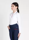 Maximilian YR Concept Hosszú Ujjú Polo Póló (fehér), 2XS (145 - 155 cm)